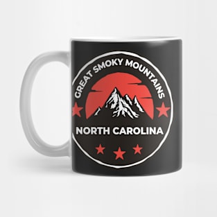 Great Smoky Mountains North Carolina - Travel Mug